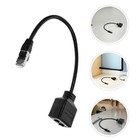  2PCS Ethernet Splitter Adapter Cable - Lan Network Cable Splitter Male to 2