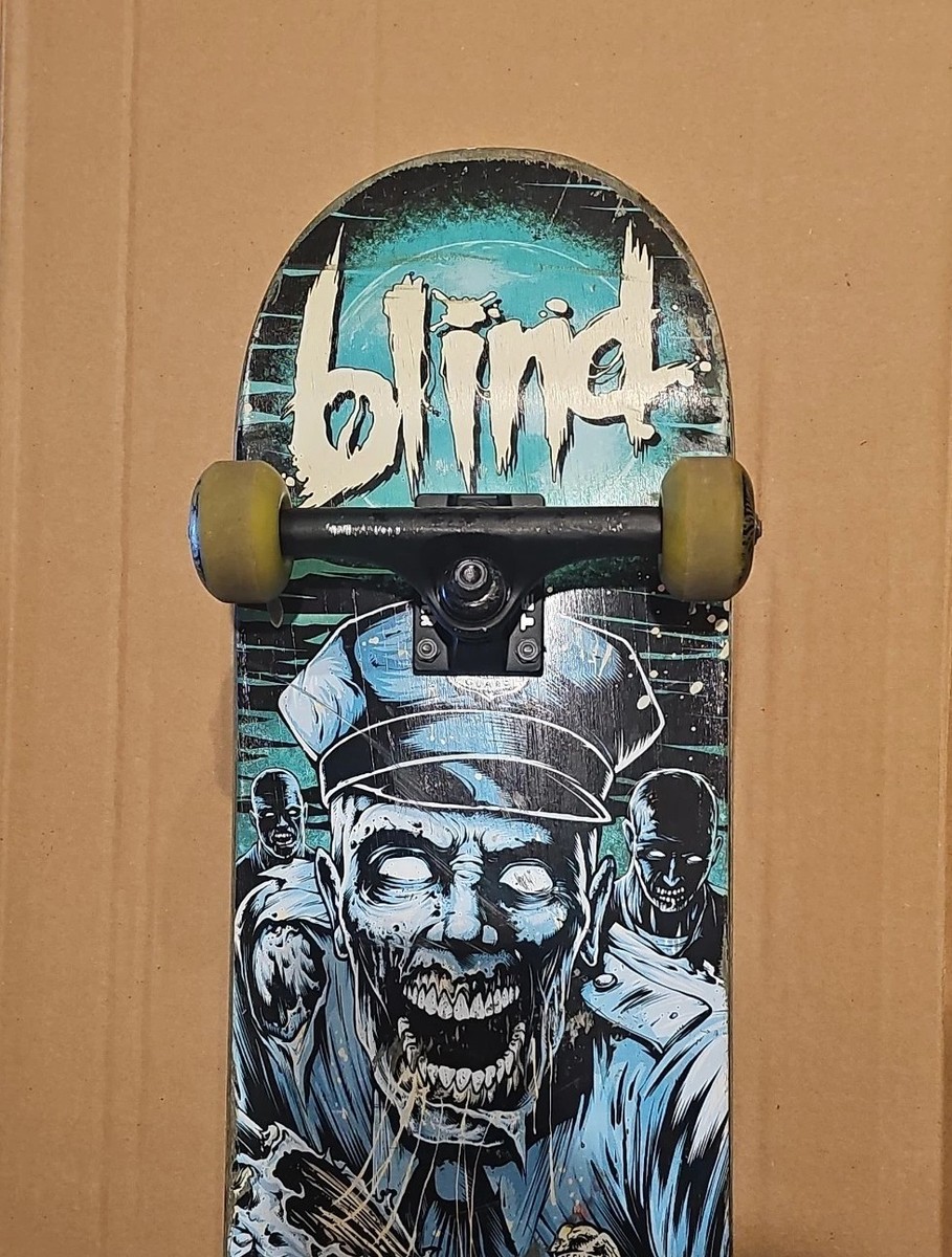 Blind Skateboard Deck Complete-Zombie Security Guard-RARE