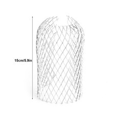 .4Pcs Gutter Guard Leaf Filter Strainer Down Spout Strainers Gardening Anti