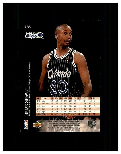 1995-96 UPPER DECK BASKETBALL YOU PICK SEE SCANS OF EVERY CARD STARS & ROOKIES - Picture 183 of 289