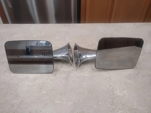 OEM 67-72 Chevy GMC Ttruck Mirrors GM 3985541 3985542 Chrome 🔶