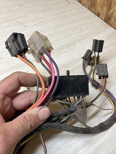 1974 Pontiac Firebird Formula Trans Am Under Dash Wiring Harness Wires Fuse - Picture 13 of 15