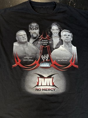 RARE Vintage WWE No Mercy 2003 PPV Event Shirt XL Vince Brock