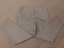 Womens Ann Taylor Dress Pants 8 White Black Slack Chino Khaki Trouser