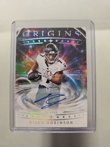 2025 Panini Origins Autograph No. 25 Bijan Robinson /25