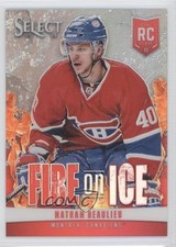 2013 Select Fire on Ice Rookies Black Friday Red Prizm 19/35 Nathan Beaulieu 0f8