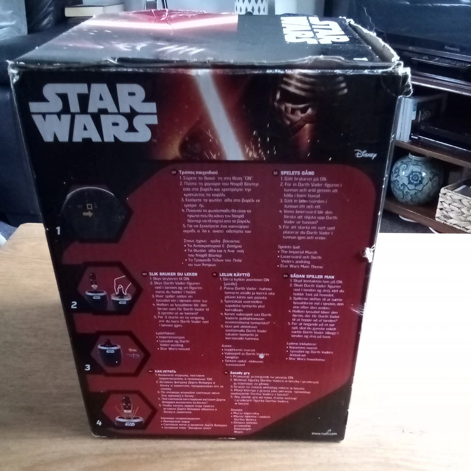 Disney Star Wars Pop Up Darth Vader Juego Tomy Pop-up 4 Efectos de Sonido - En Caja Foto 2 de 4