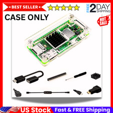 Raspberry Pi Zero 2 W Case Kit with Raspberry Pi Zero 2 W Case Power Supply NEW