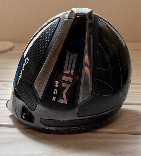 Taylor Made SIM MAX Golf Driver 9 ° ( 9.0 ) degree ( RH ) w/cover - Picture 3 of 11