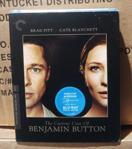 The Curious Case of Benjamin Button Blu-ray With Slipcover New Criterion