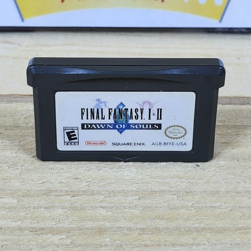 Final Fantasy 1 & 2: Dawn of Souls (Game Gameboy Advance GBA, 2004) Tested! - Bild 2 von 4