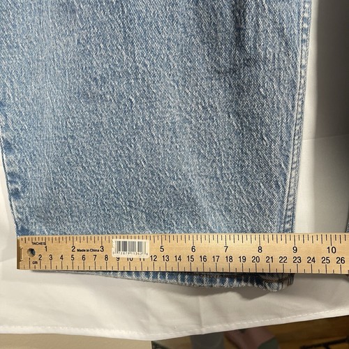 Abercrombie & Fitch Jeans Womens 35/20 Curve Love 90s Relaxed High Rise Straight - Picture 10 of 12