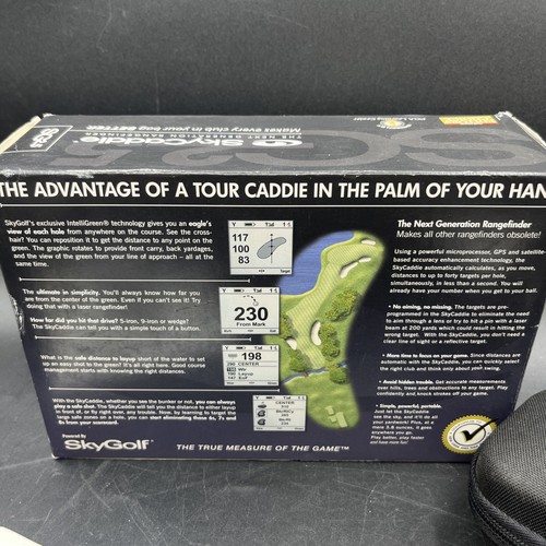 SkyGolf SkyCaddie SG 2,5 in Box - GPS Platz Yardage Gerät - Bild 3 von 9