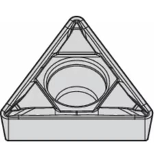 Widia Tcmt2151fp Wm25ct Triangle Turning Insert, Triangle, 1/4 In, Tcmt, 0.0156