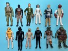 Vintage Kenner Star Wars Figure Lot - Luke, Leia, Han, Darth Vader, Stormtrooper