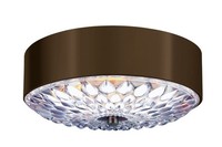 Braun Klassisch Deckenlampe Deckenleuchte 3X60W/E27 35,2X13,7 [Cm]