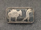 One oz SilverTowne silver Prospector Bar Silver Town
