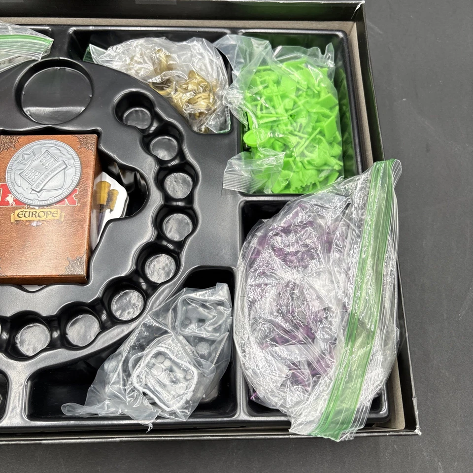 RISK EUROPE Strategy Board Game Medieval Conquest Hasbro - Image 4 of 4