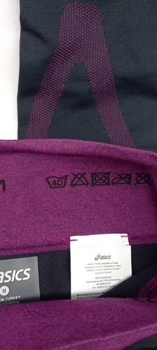 Asics Women's Pink Seamless Baselayer Motion Muscle Support Tights Medium NEW - Picture 10 of 12