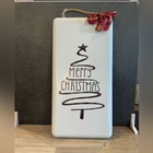 Hand Crafted Metal Merry Christmas Wall Decor