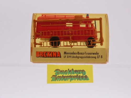 Brekina 36601 Mercedes Feuerwehr LF 319 Löschgruppe rot in OVP 1:87 194109 - Bild 2 von 2
