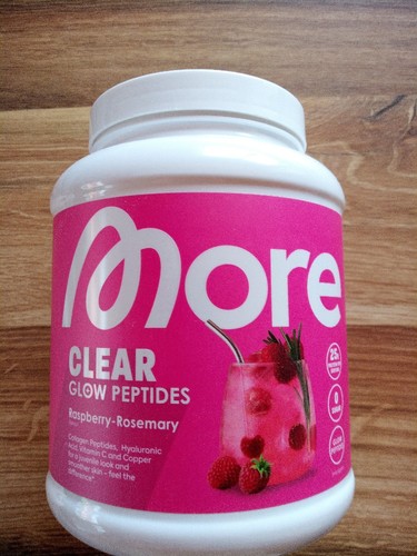 More Nutrition More Clear Glow Peptides Raspberry Rosemary Ca 400g