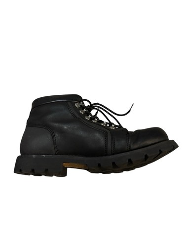 Harley Davidson Grimes Black Flash Motorrad Stiefel Bikercore Grunge Leder - Bild 2 von 12