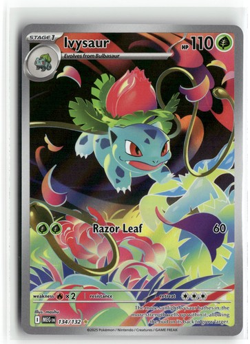Ivysaur Illustration Rare ME01: Mega Evolution 134/132