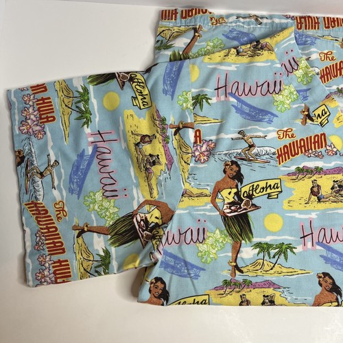 UA Scrubs The Hawaiian Medical Top Aloha Hula Girl Nurse L - Picture 4 of 11