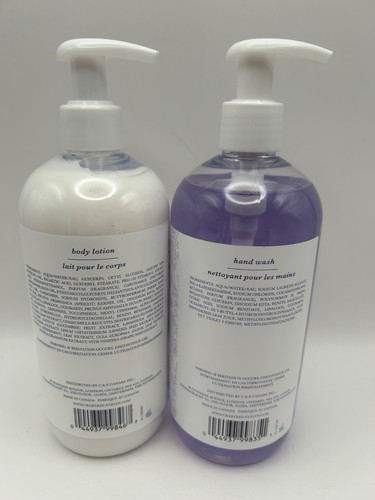 Crabtree & Evelyn Nantucket Briar Body Lotion & Hand Soap Set 16.9 oz each - Picture 2 of 2