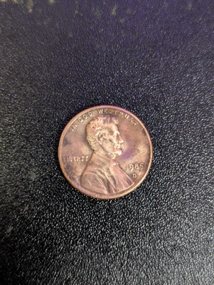 1985 D Lincoln Memorial Cent/ Penny 
