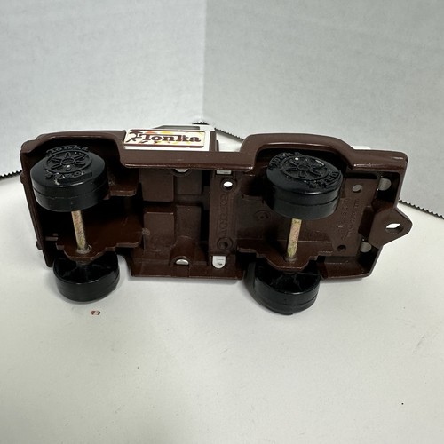 Vintage Tonka Horse Truck and Trailer Pair White and Brown Set With Horses - Bild 3 von 10