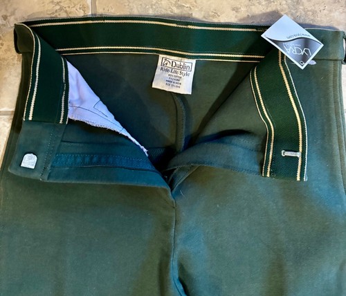 Reithose Dublin grün Vollbesatz - neu mit Etikett - Größe 30 lang - Bild 4 von 8