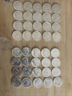1963 P Franklin Half Dollars 2 Rolls Mint