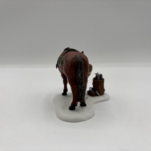 Department 56 2001 HVC Dickens Village Series Blacksmith To The Rescue 56.58541 - Picture 7 of 12