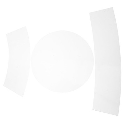 Transparent Acrylic Sewing Template Set 3Pcs Bucket Hat Pattern Quilting Rule...