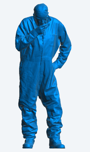 M83 – 1/14 Scale Model Figure Crew Mechanic Looking Thoughtful - Picture 6 of 34