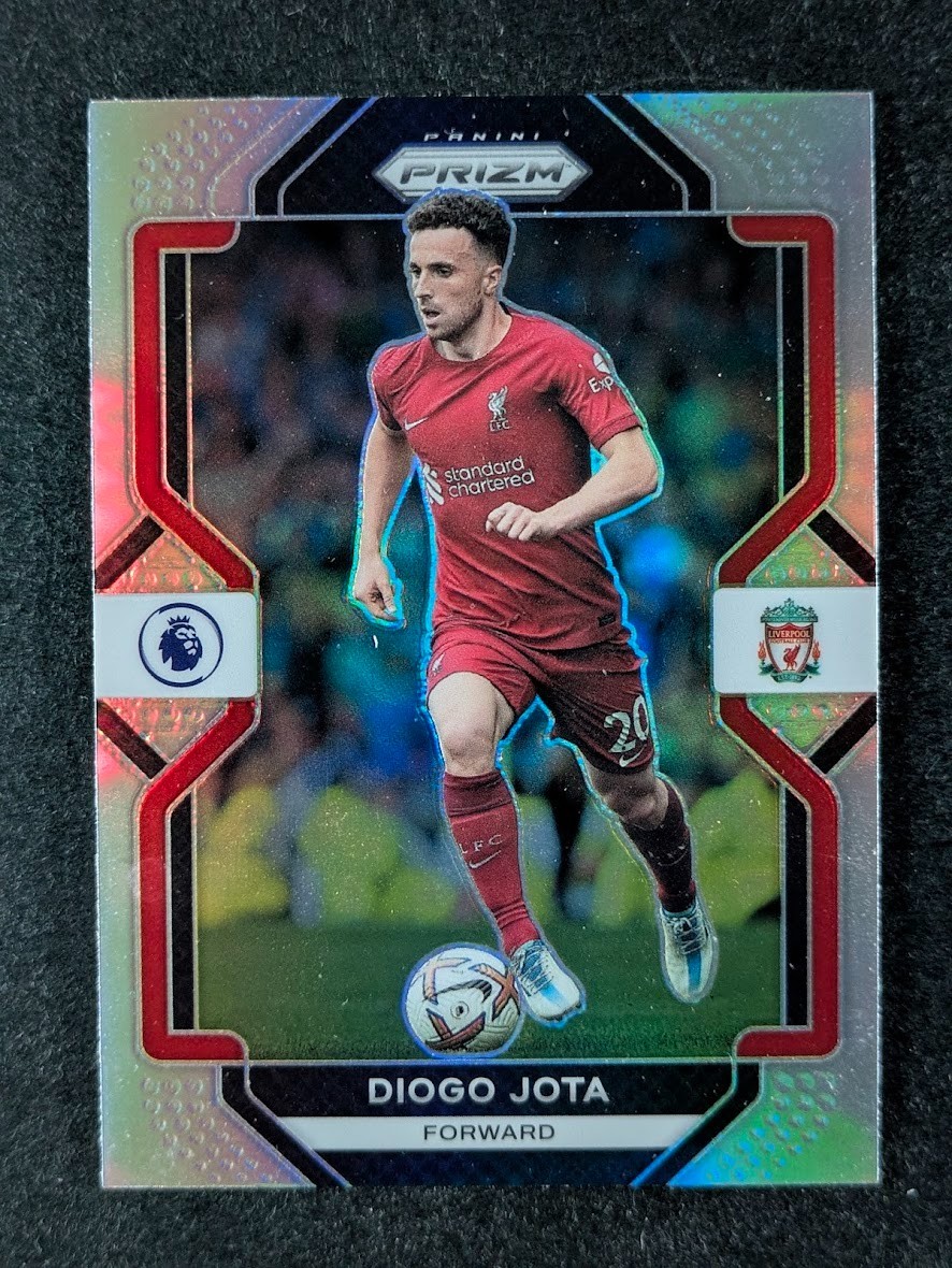 2022-23 Panini Prizm Premier League DIOGO JOTA Silver Prizm SP Liverpool #188