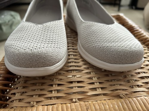 Skechers Gen 5 Goga Mat Taupe Slip On Casual Shoes Sneaker Flats 14745 Size 9.5 - Picture 9 of 12