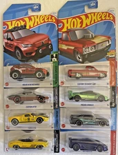 8x 2024 Hot Wheels KROGER EXCLUSIVES Chevrolet Mazda McLaren Otto Ford Plymouth