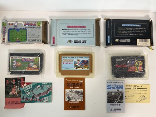 Nintendo NES famicom 12 games Sold in bulk japan boxed with manual used junk - Picture 6 of 13