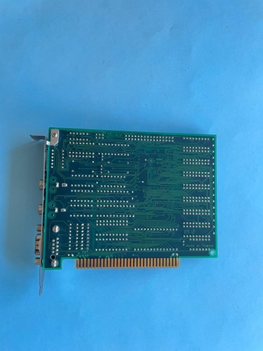 Retro EGA Video Card PRISMA EGAMAX 860, 256KB, ISA8, Tested & WORKING - Zdjęcie 2 z 5