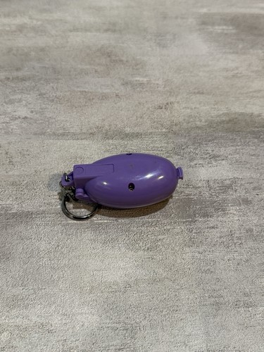 Vintage 1993 Takara Pig ‘Oink Oink’ Keychain Pocket Critters Purple Works - Picture 2 of 3