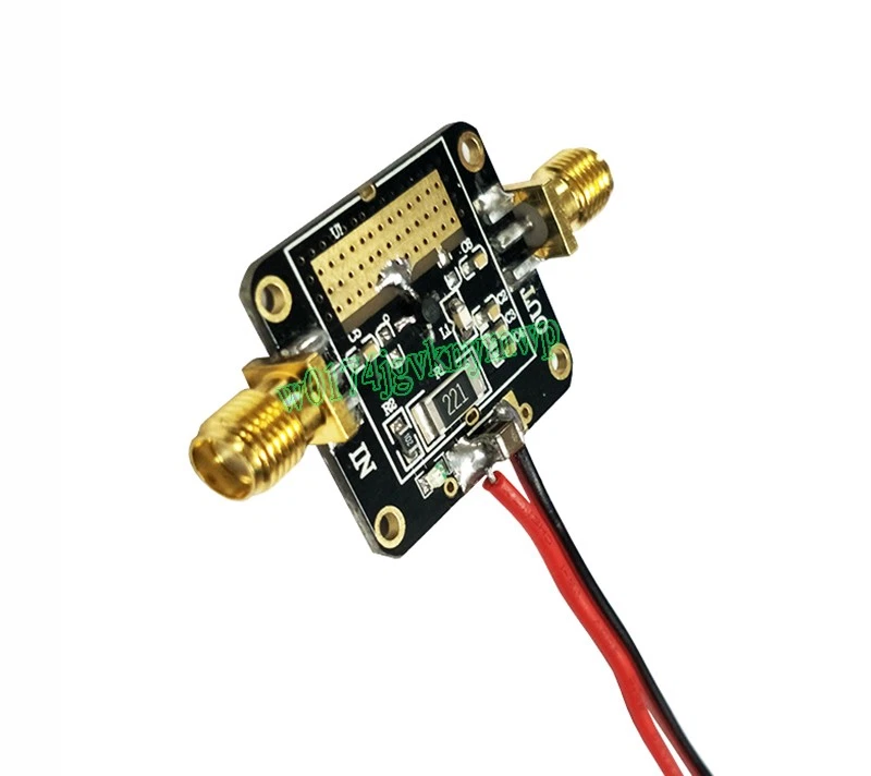 DC 12V 10MHz~8GHz 50Ω 12dB LNA Broadband RF Low Noise Amplifier Module VHF/UHF - Image 2 of 4