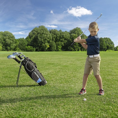 New PGA Tour 10 Piece Right Hand Junior Golf Club Set (Blue) (Amazon with Hal... - Picture 9 of 9