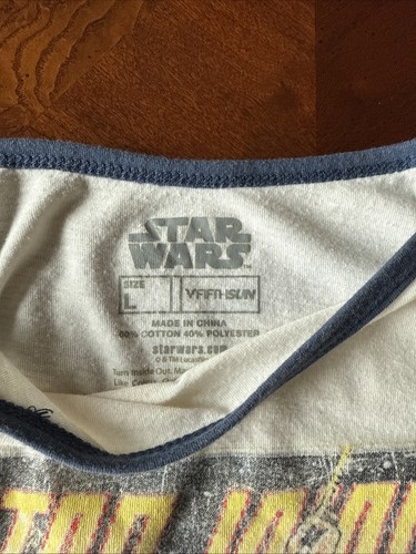 Star Wars Tshirt. Children’s Kids Size Large Tee. Luke Skywalker Princess Leia - Picture 3 of 4