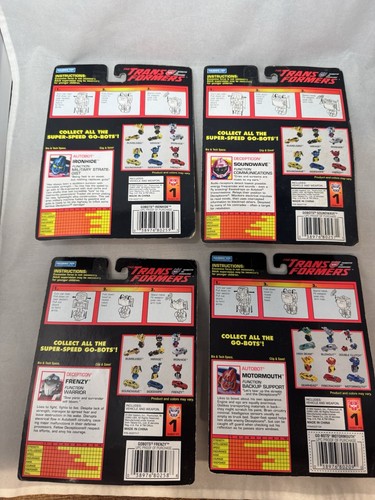 Transformers G2 Gobots Set Of 12 MOC Bumblebee Soundwave Frenzy Mirage Ironhide - Picture 11 of 15