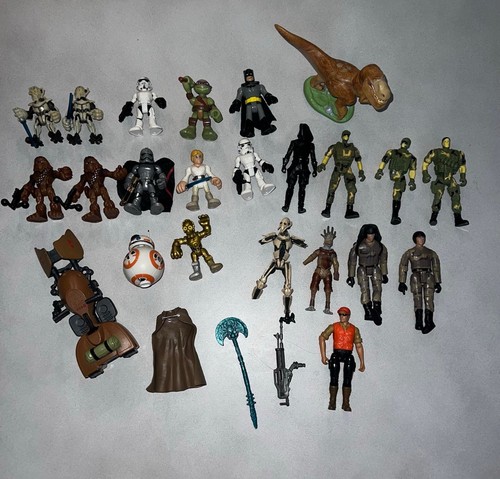 Bulk Lot of Imaginext Figures and Misc Figures - Picture 1 of 4