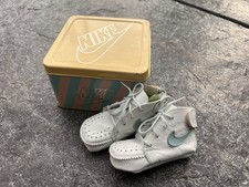 VTG Nike 1984 Sweet Dreams TD Crib Shoes Carolina Blue Jordan 1 High OG Size 0