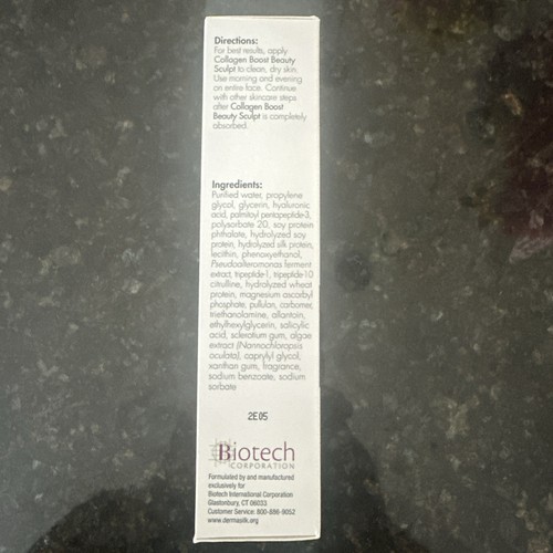 DermaSilk Collagen Boost Beauty Sculpt .5 Firm Fills Plumps Contouring Serum - Picture 3 of 7